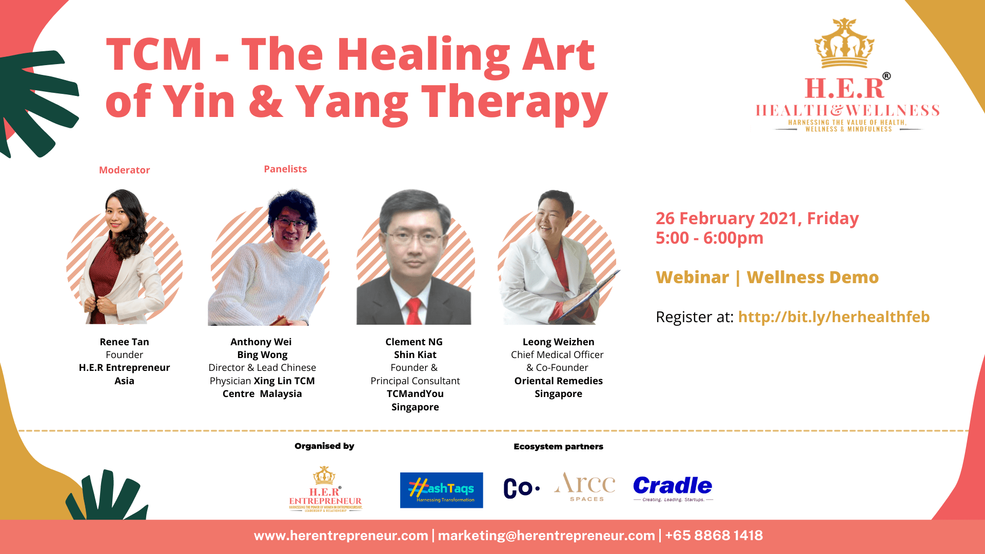 TCM The Healing Art of Yin & Yang Therapy Evenesis Online Events